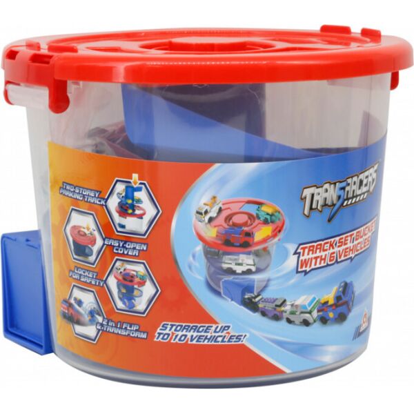 

TRANSRACERS Toys Автотрек-ведро с машинками (YW463883)