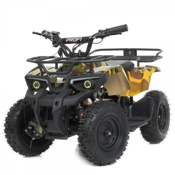 

Квадроцикл Bambi HB-ATV800AS-13 камуфляж, желтый