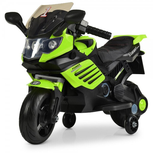 

Мотоцикл Bambi Racer M 3582EL-5 зеленый
