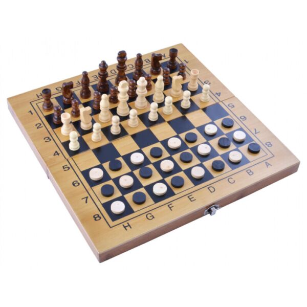 

Игровой набор Present 3в1 нарды, шахматы и шашки (34х34 см) 3517B