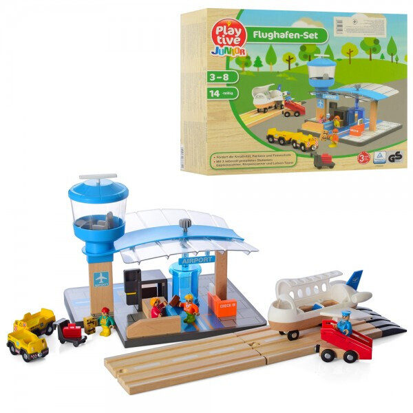 

Деревянная игрушка Bambi MD 1596 Аэропорт