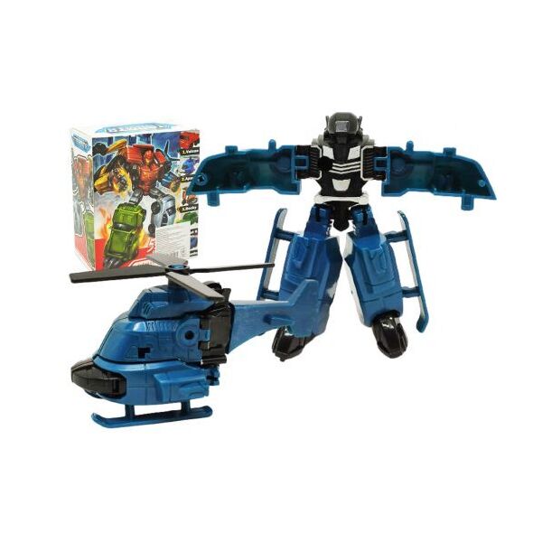 

Трансформер Bambi HD44 Tobot mini Apache 10 см синяя