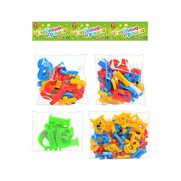 

Набор магнитный Bambi 0703-EUR буквы, цифры