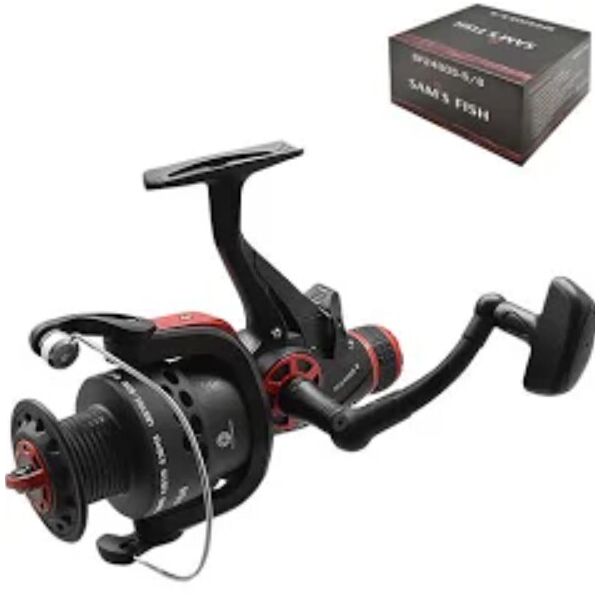 

Катушка Sams Fish фрикцион задний и передний, с бейтраннером 3bb 4000 графитовая шпуля MMS-SF24005-4