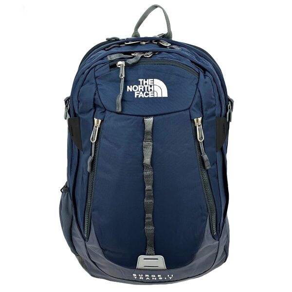 

Городской рюкзак The North Face Surge II Transit 35L тёмно-синего цвета с отделением для ноутбука