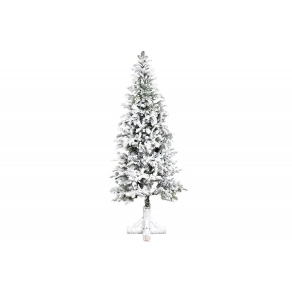 

Ель искусственная Bon заснеженная Deluxe на деревянной подставке, 240см 907-122