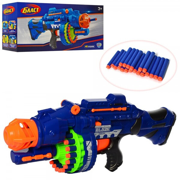 

Автомат LIMO TOY 80531 57см, пули-присоски 40шт