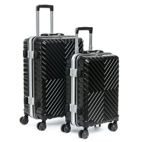 

Комплект чемоданов 2/1 ABS-пластик PODIUM 07 black замок 31482