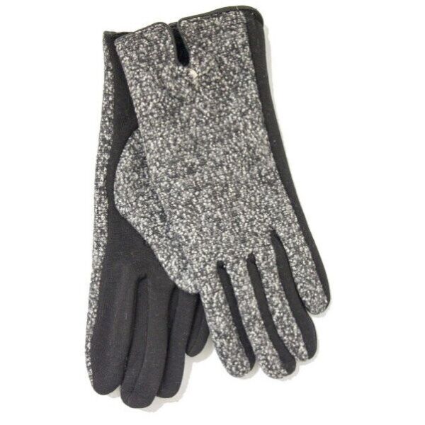 

Комбинированные стрейчевые женские перчатки Shust Gloves L
