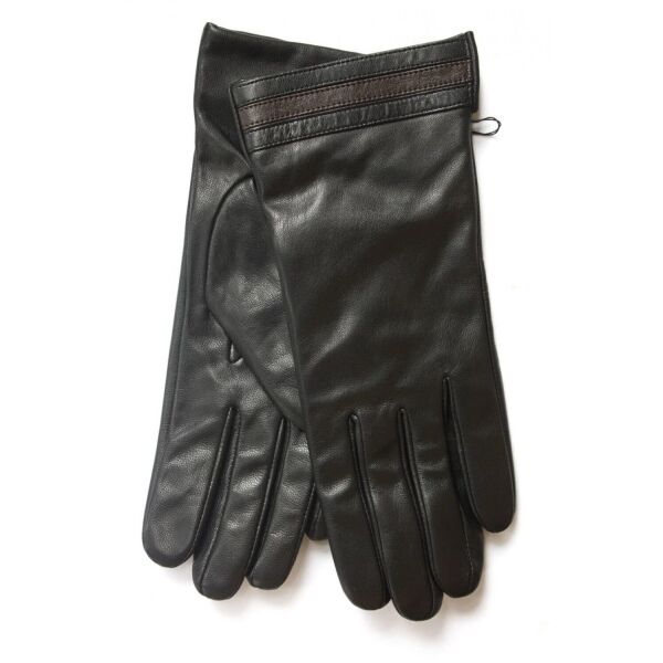

Перчатки женские чёрные кожаные сенсорные 946s3 L Shust Gloves