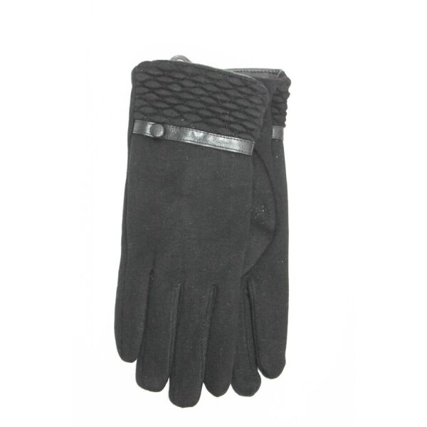 

Перчатки женские чёрные трикотажные r8174s1 S