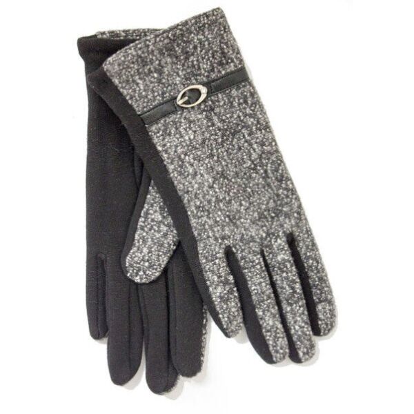 

Стрейчевые комбинированные женские перчатки Shust Gloves M