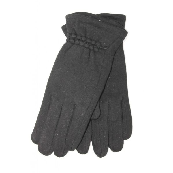 

Перчатки женские чёрные трикотажные r8172s1 S