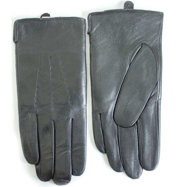 

Перчатки мужские чёрные кожаные Shust Gloves 318s1 S