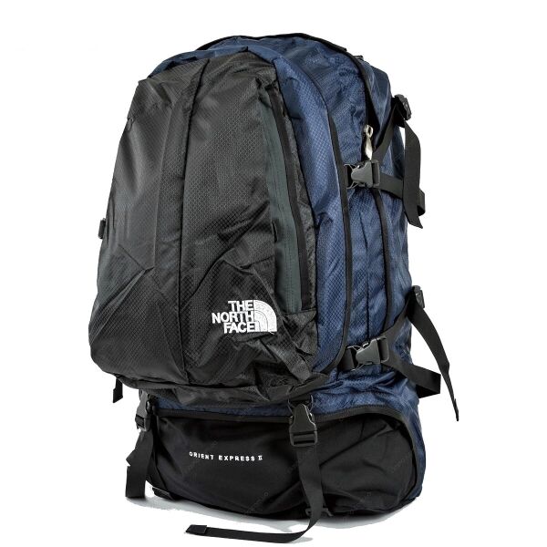 

Туристический рюкзак The North Face Orient Express II 50L+10L Съемный рюкзак 10L тёмно-синего цвета