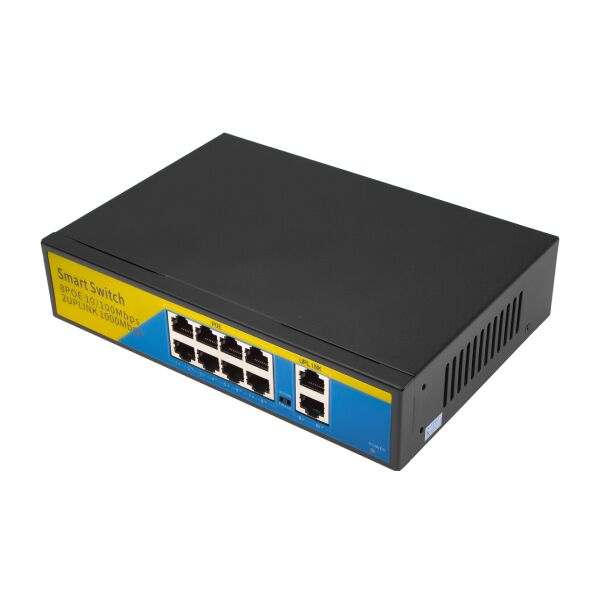 

Коммутаторы POE GreenVision GV-008-D-08+2PG