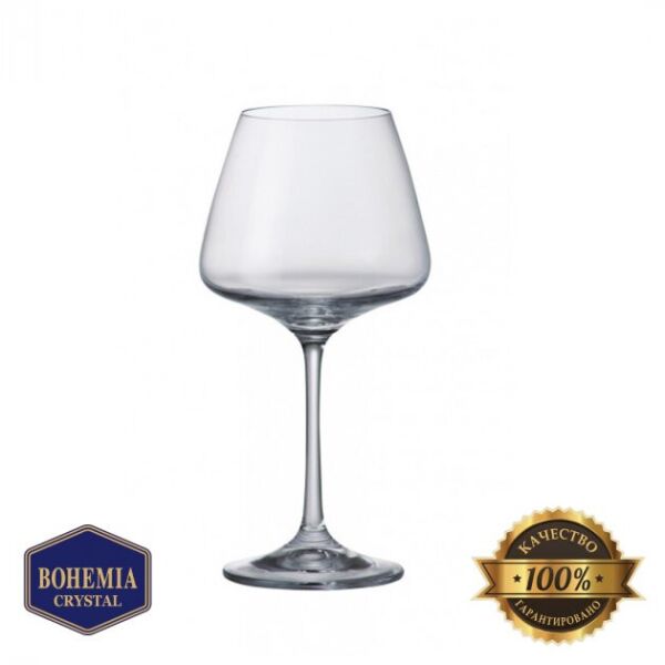

Набор бокалов для вина стеклянных Bohemia Corvus 350 мл 6 шт (8887)