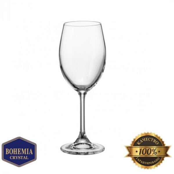 

Набор фужеров для вина стеклянных Bohemia Lara 250 мл 6 шт (1688)