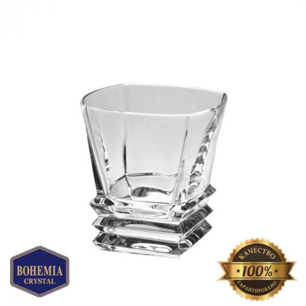 

Набор стаканов для виски стеклянных Bohemia ROCKY 310 мл 6 шт (2476)