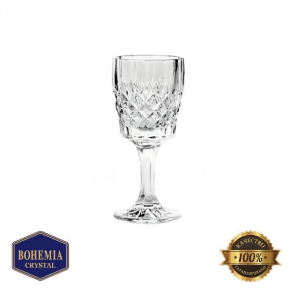 

Набор бокалов для вина стеклянных Bohemia Angela 170 мл 6 шт (8764)