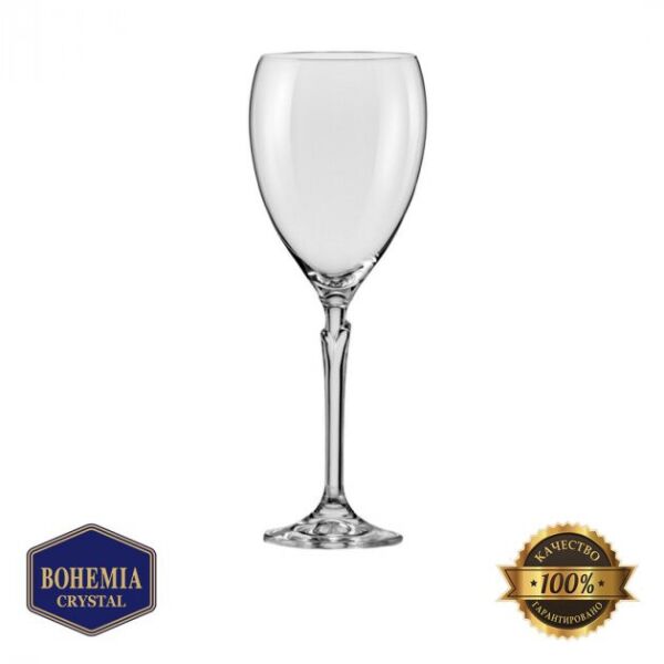 

Набор фужеров для вина стеклянных Bohemia Lilly 350 мл 6 шт (6465)