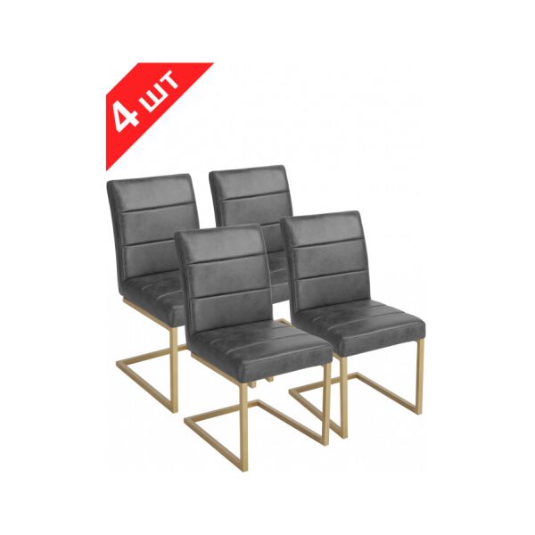 

Комплект стульев GT KY8776 Black/Bronzing (4 шт)