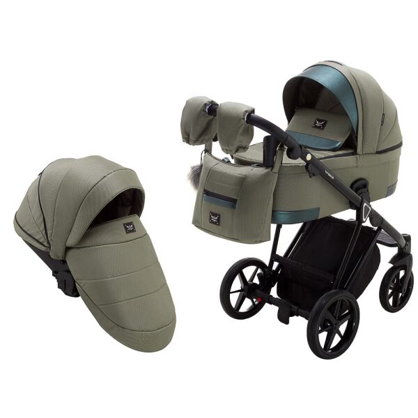 

Коляска 2 в 1 Adamex Gallo Thermo GA-14 olive 625768