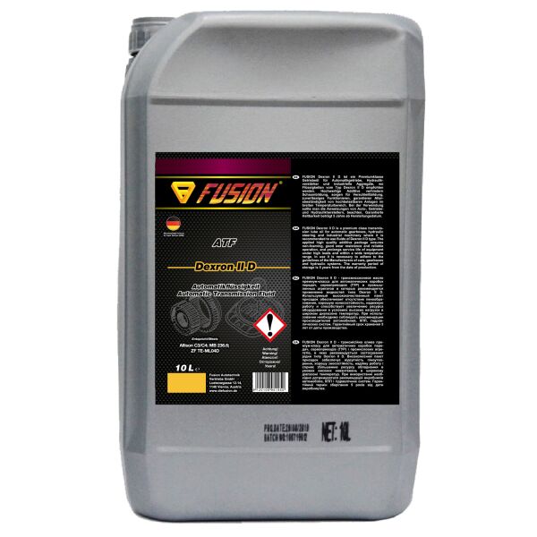 

Трансмиссионное масло Fusion Dexron II (геd) 10L