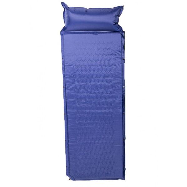 

Коврик-матрас туристический ZANO BLUE 190х65 см самонадувающийся с подушкой