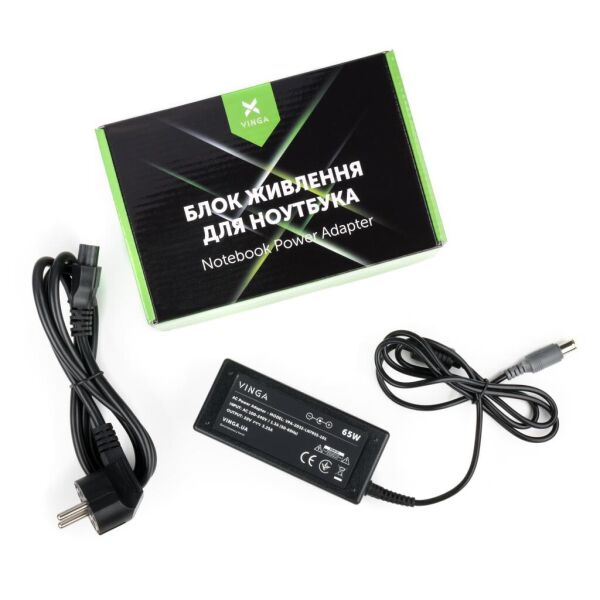 

Блок питания к ноутбуку Vinga Lenovo 65W 20V 3.25А разъем 7.9*5.5 (VPA-2032-LN7955-101)