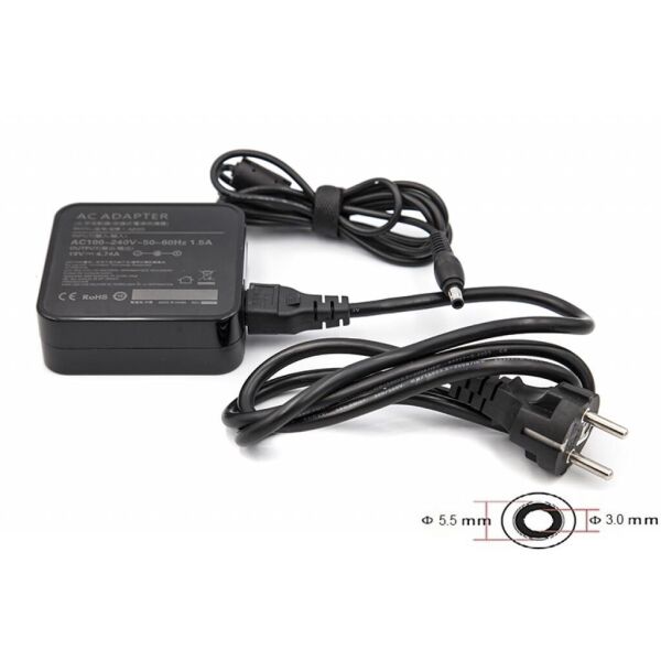 

Блок питания к ноутбуку PowerPlant SAMSUNG 220V, 19V 90W 4.74A (5.5*3.0) wall mount (WM-SA90F5530)