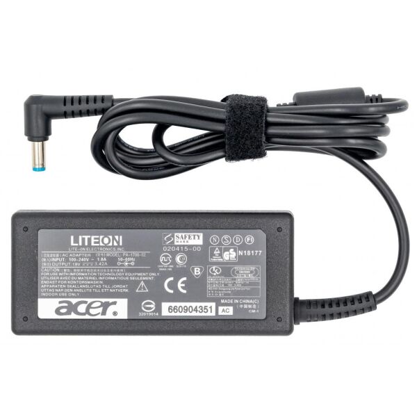 

Блок питания к ноутбуку Grand-X Acer (19V 3.42A 65W) 5.5x1.7mm (ACACL65W)