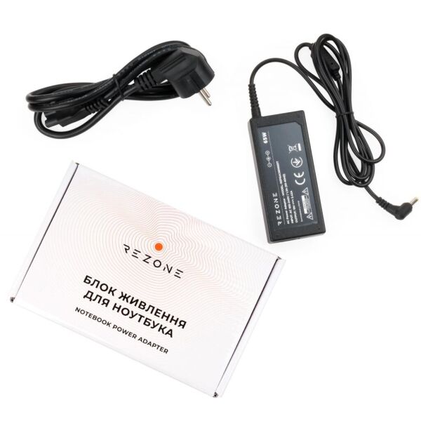 

Блок питания к ноутбуку Rezone ACER 65W 19V 3,42A разъем 5.5*1.7 (RZPSAC65195517)