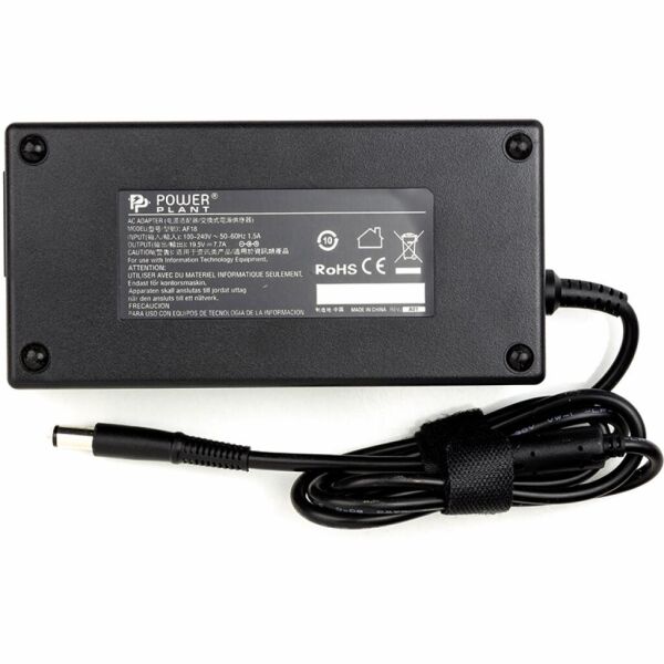 

Блок питания к ноутбуку PowerPlant DELL 220V, 19.5V 150W 7.7A (7.4*5.0) (DL150G7450)