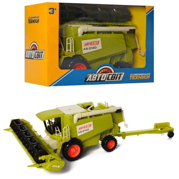 

Игрушечный Комбайн Автосвіт AS-2140 29 см