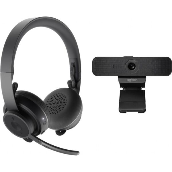 

Веб-камера Logitech Personal Video Collaboration Kit (Zone Wireless + C925e) (991-000311)