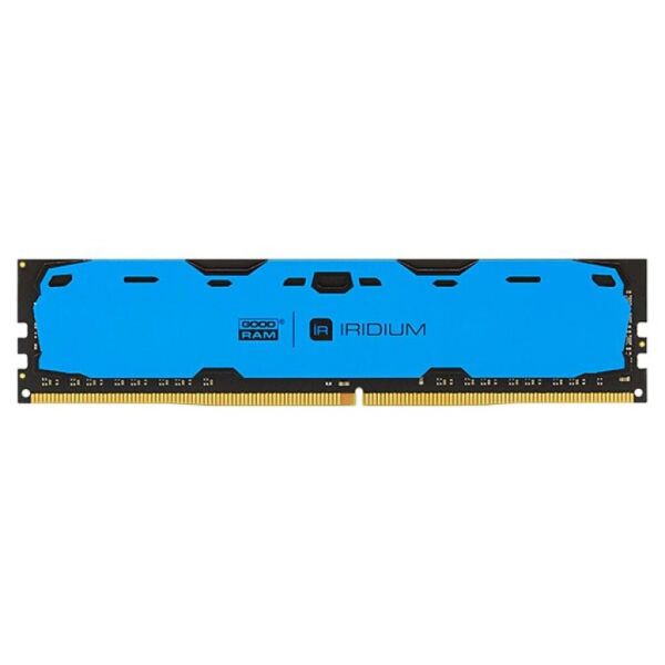 

Модуль памяти для компьютера DDR4 16GB 2400 MHz Iridium Blue Goodram (IR-B2400D464L17/16G)