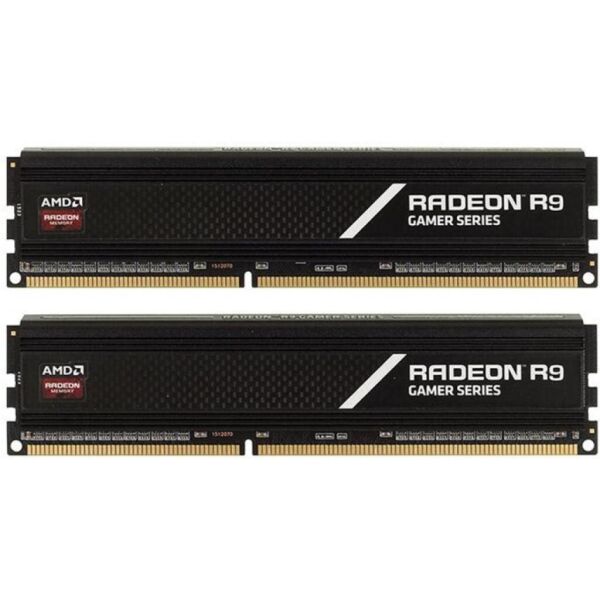 

Модуль памяти для компьютера DDR4 16GB (2x8GB) 3000 MHz Radeon R9 AMD (R9S416G3000U2K)
