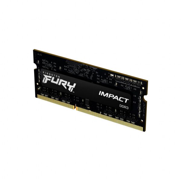 

Модуль памяти для ноутбука SoDIMM DDR3L 8GB 1600 MHz Fury Impact HyperX (Kingston Fury) (KF316LS9IB/8)