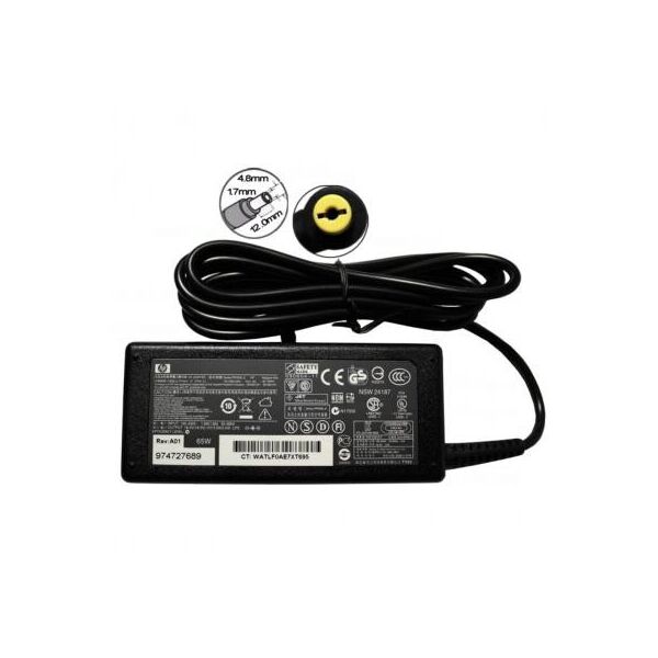 

Блок питания к ноутбуку Grand-X HP/Compaq (18.5V 3.5A 65W) 4.8x1.7mm (ACHPL65WS2)