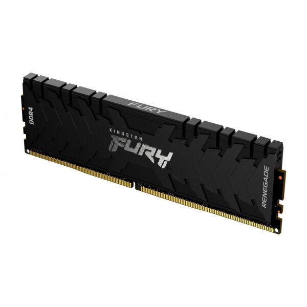 

Модуль памяти для компьютера DDR4 16GB 3600 MHz Fury Renegade Black Kingston Fury (ex.HyperX) (KF436C16RB1/16)