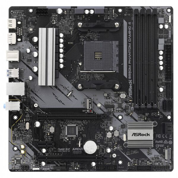 

Материнская плата ASRock B550M Phantom Gaming 4 (sAM4, AMD B550, PCI-Ex16)