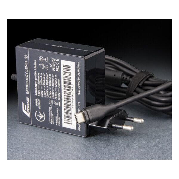 

Блок питания для ноутбука Frime 5-20V 65W Type-C (F5-20V65W_TYPE_C)