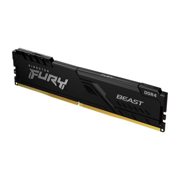 

Модуль памяти для компьютера DDR4 8GB 3600 MHz Fury Beast Black Kingston Fury (ex.HyperX) (KF436C17BB/8)