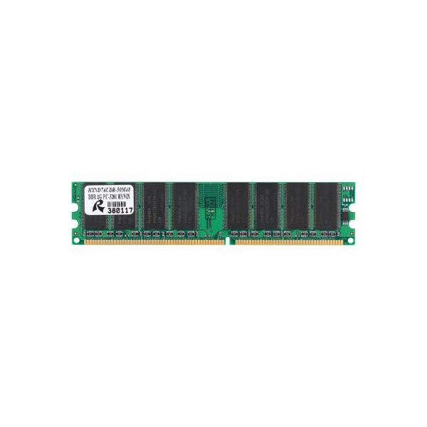 

Модуль памяти для компьютера DDR SDRAM 1GB 400 MHz Hynix (HYND7AUDR-50M48 / HY5DU12822)