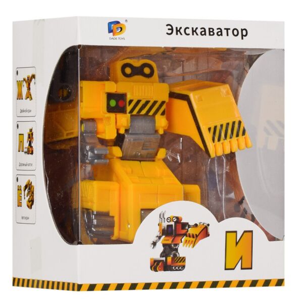 

Детский робот-трансформер Буква Bambi D622-H092 (И-Жёлтый)