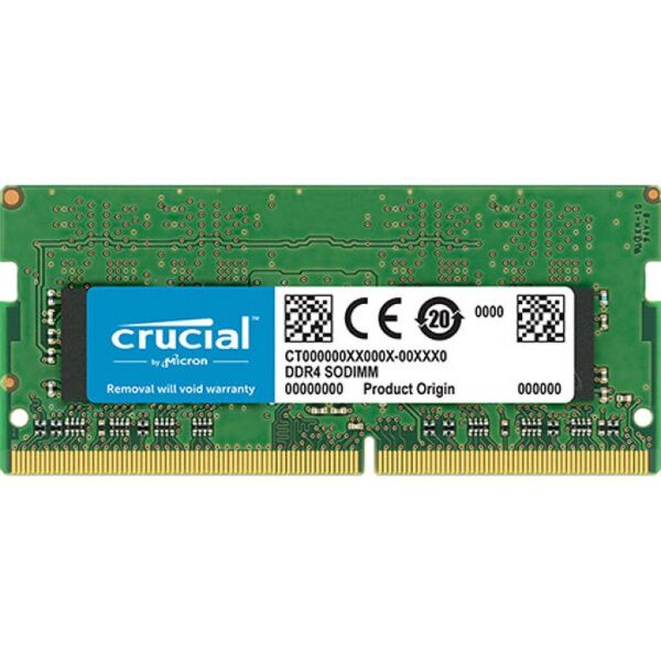 

Модуль памяти для ноутбука SoDIMM DDR4 16GB 3200 MHz Micron (CT16G4SFD832A)
