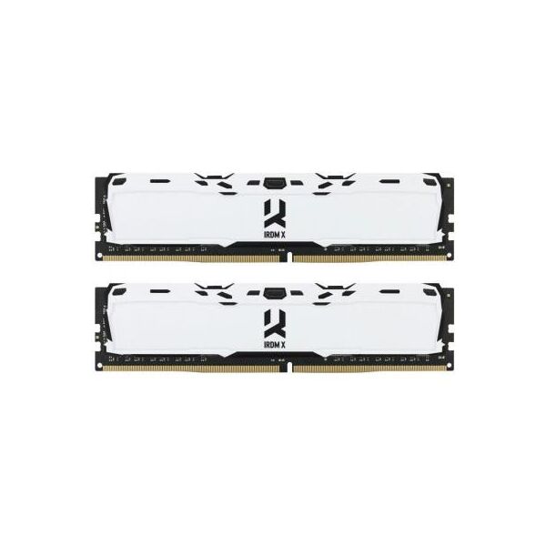 

Модуль памяти для компьютера DDR4 16GB (2x8GB) 3000 MHz IRDM White Goodram (IR-XW3000D464L16S/16GDC)