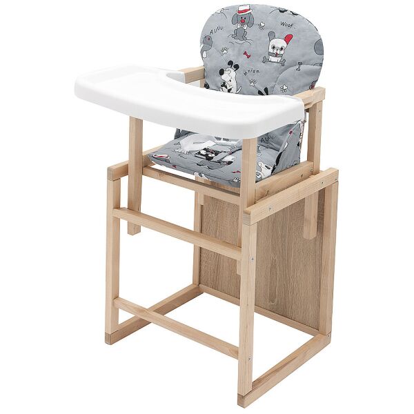

Стульчик- трансформер Babyroom Пони-230 eko серый 625373