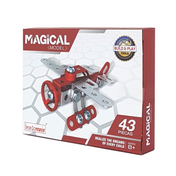 

Металлический конструктор "Серия Спасатели" Build and Play Tools 816B-3 (Самолет)